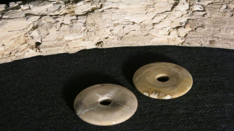 Anhaenger Donut - FossilesHolz 2